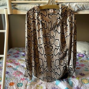 Cabi python blouse